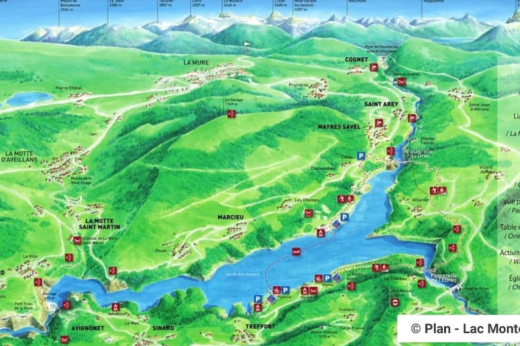 Grenoble Sud Varces Suite Privatisee Au Pied Des Montagnes Esterno foto